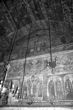 Iconographie - Desesti - L'église de la pierre Parascève, fresques
