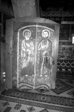 Iconographie - Desesti - L'église de la pierre Parascève, portes peintes
