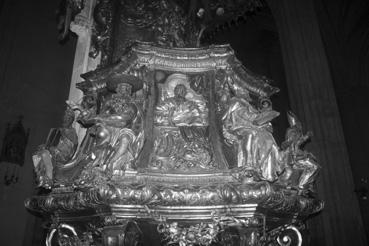 Iconographie - La cathédrale Saint-Michel, détail de la chaire