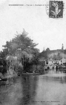 Iconographie - Vue sur la Boulogne et le vieux pont