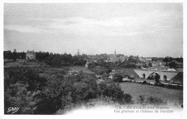 Iconographie - Vue générale et château du Pavillon