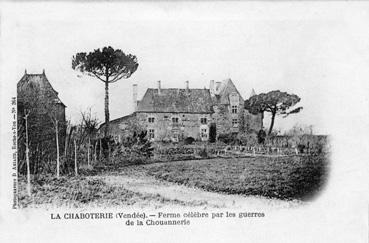 Iconographie - Ferme célèbre par les guerres de La Chabotterie