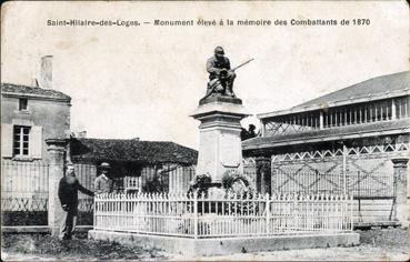 Iconographie - Monument à la mémoire des combattants de 1870