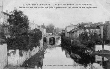Iconographie - Le Pont des Sardines (vu du Pont-Neuf)
