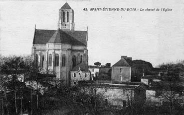 Iconographie - Le chevet de l'église