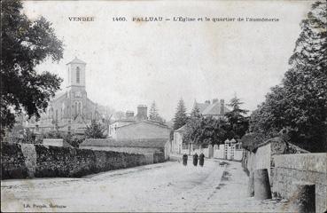 Iconographie - L'église et le quartier de l'Aumônerie