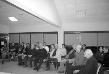 Iconographie - Rencontre des jeunes conscrits avec les anciens