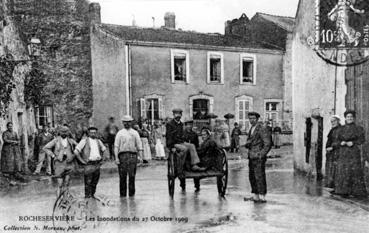 Iconographie - Les inondations du 27 octobre 1909