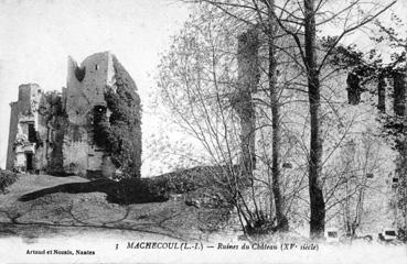 Iconographie - Ruines du château (XVe siècle)