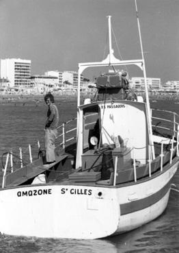Iconographie - Départ de l'Amazone, Ernest Pajot, patron marin-pêcheur