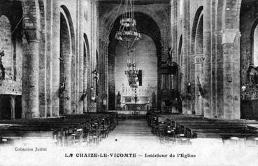 Iconographie - Intérieur de l'église