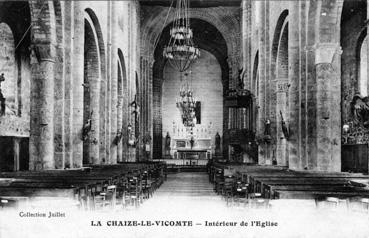 Iconographie - Intérieur de l'église