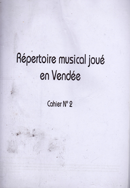 Répertoire musical joué en Vendée