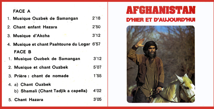 Afghanistan d'hier et d'aujourd'hui