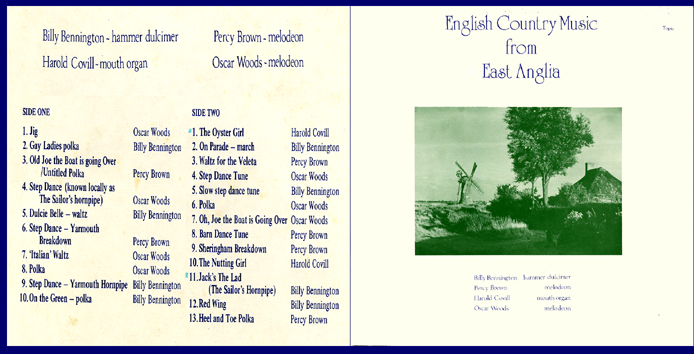 English country music from East Anglia