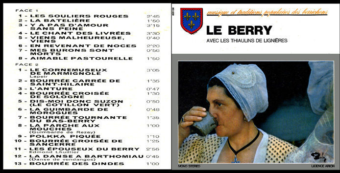 Le Berry - Musique et traditions populaires des Berrichons