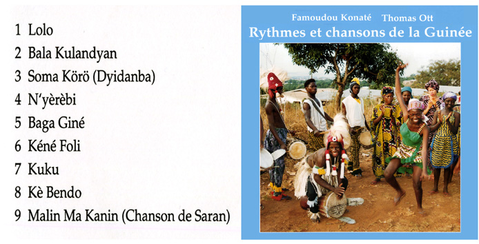 Rythmes et chansons de la Guinée