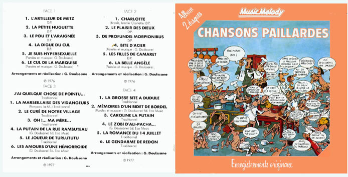 Chansons paillardes - Crévaindieu