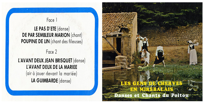 Chants et danses du Poitou
