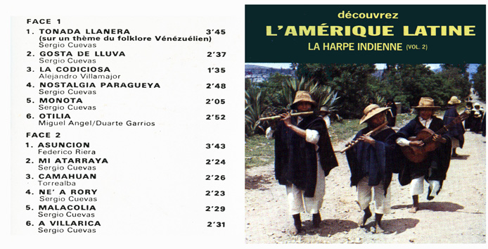 La harpe indienne, N° 2 - Sergio Cuevas 