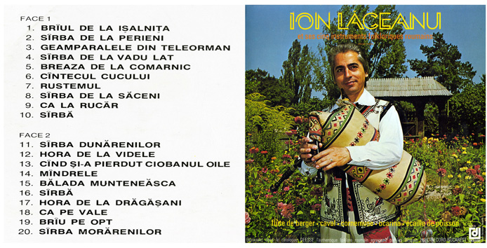 Ion Laceanu et ses cinq instruments folkloriques roumains