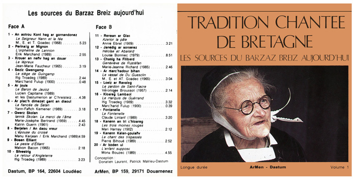 Les sources du Barzaz Breiz aujourd'hui