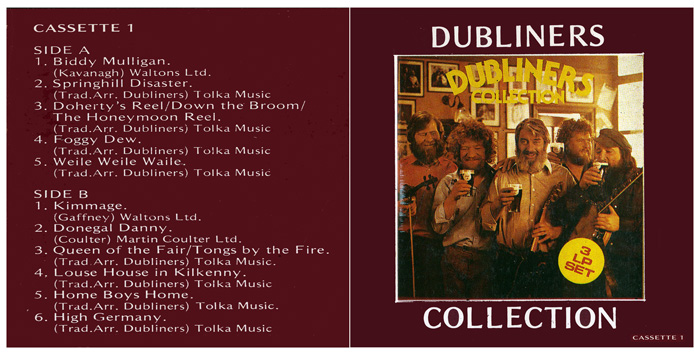 Dubliners Collection, MC 1 