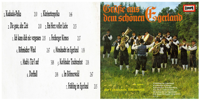 Grüsse aus dem schönen egerland