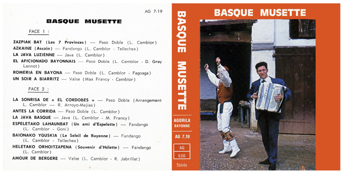 Basque musette - Louis Camblor