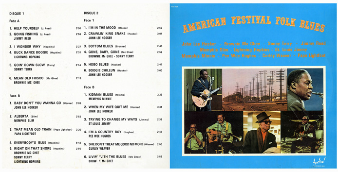 American festival folk blues