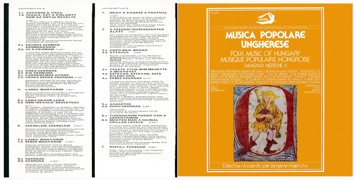 Musica popolare ungherese, vol. 3