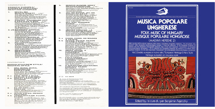 Musica popolare ungherese, vol. 2