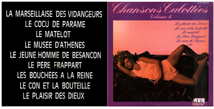 Chansons culotées, vol. 6