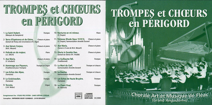 Trompes et choeurs en Périgord