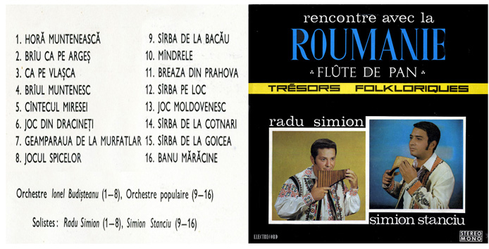 Flûte de pan - Radu Simion 