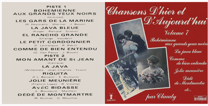 Chansons d'hier et d'aujourd'hui, vol. 7