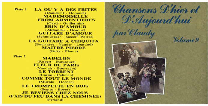 Chansons d'hier et d'aujourd'hui, vol. 9