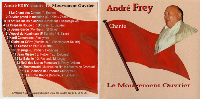 André Frey chante le mouvement ouvrier