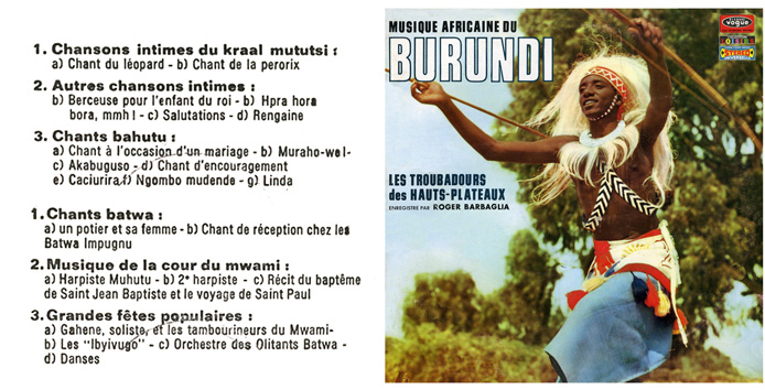 Musique africaine du Burundi
