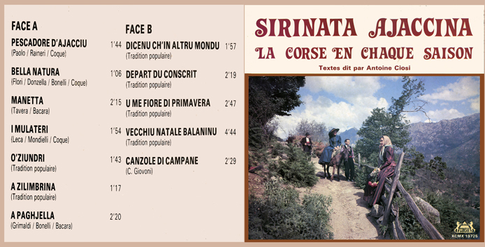 La Corse en chaque saison - Textes dit par Antoine Ciosi