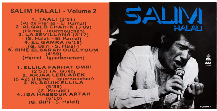 Salim Halali, volume 2