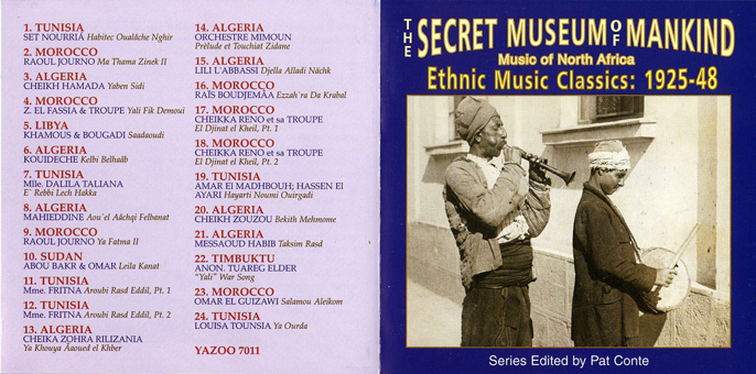 The secret museum of Mankind, Music of Norh Africa