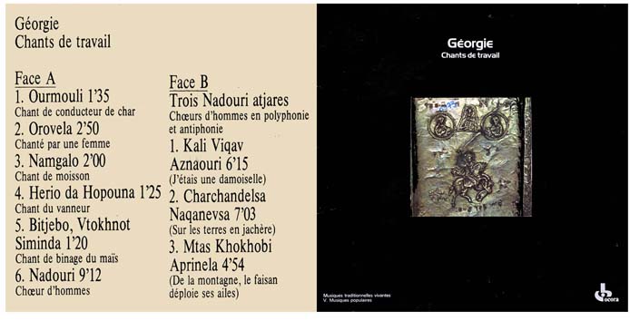 Chants de travail - Géorgie