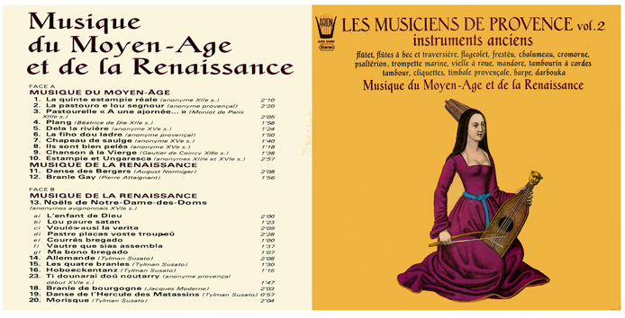 Musique du Moyen-Âge et de la Renaissance, vol. 2