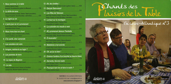 Chants des plaisirs de la table