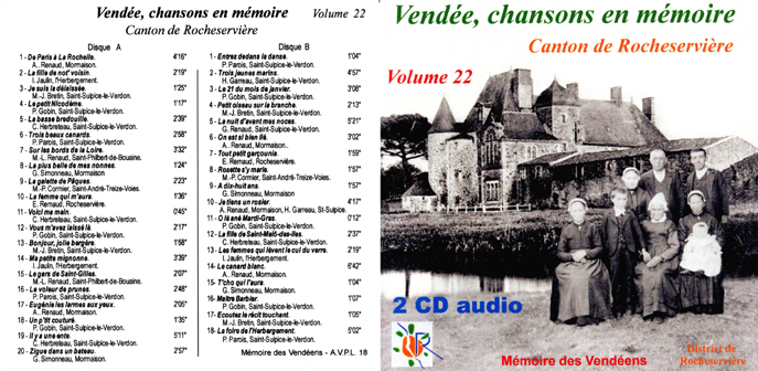 Canton de Rocheservière, vol. 22