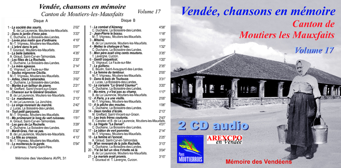 Canton des Moutiers-les-Mauxfaits, vol. 17