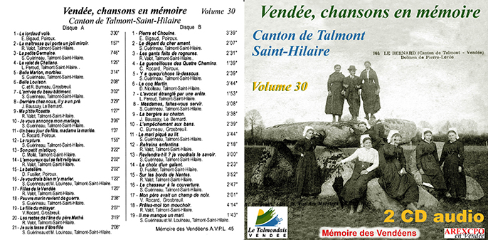 Canton de Talmont-Saint-Hilaire, vol. 30