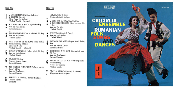 Rumanian folk songs and dances