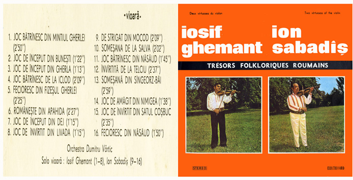 Iosif Ghemant - Ion Sabadis